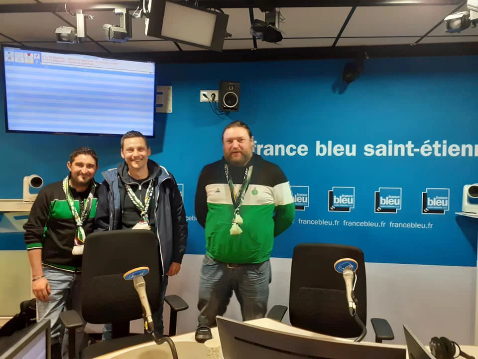 Section 40 - Supporters Bretons des Verts - Radio France Bleu Saint-Etienne - mars 2020