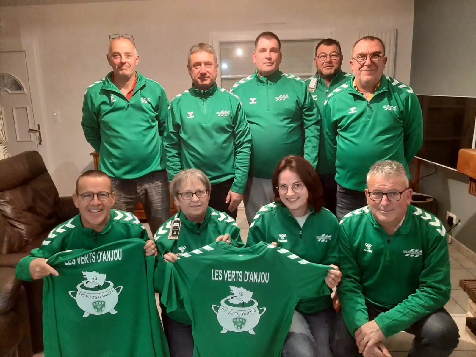 Section 93 - Les verts d'Anjou - Le bureau 2023 - 2024