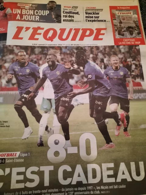 LEQUIPE-21-septembre-2024-ASSE-8-0-OGC-NICE LEQUIPE-21-septembre-2024-ASSE-8-0-OGC-NICE