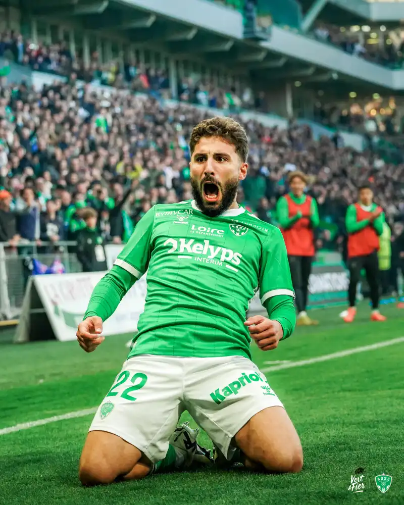 Zuriko Davitashvili - ASSE vs Auxerre- octobre 2024- Crédit photo - assetv.fr Zuriko Davitashvili - ASSE vs Auxerre- octobre 2024- Crédit photo - assetv.fr
