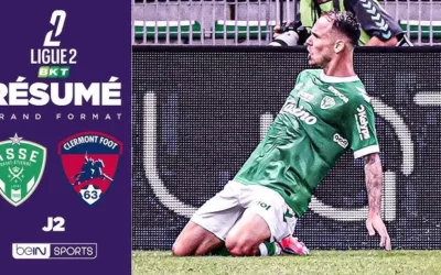 Résumé du match ASSE vs Clermont Foot